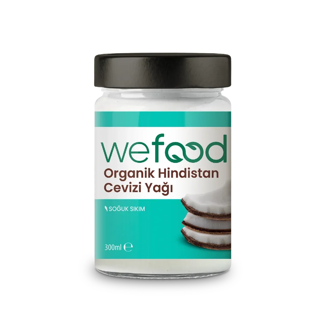 [8681749104321] Wefood Organik Hindistan Cevizi Yağı 300ml