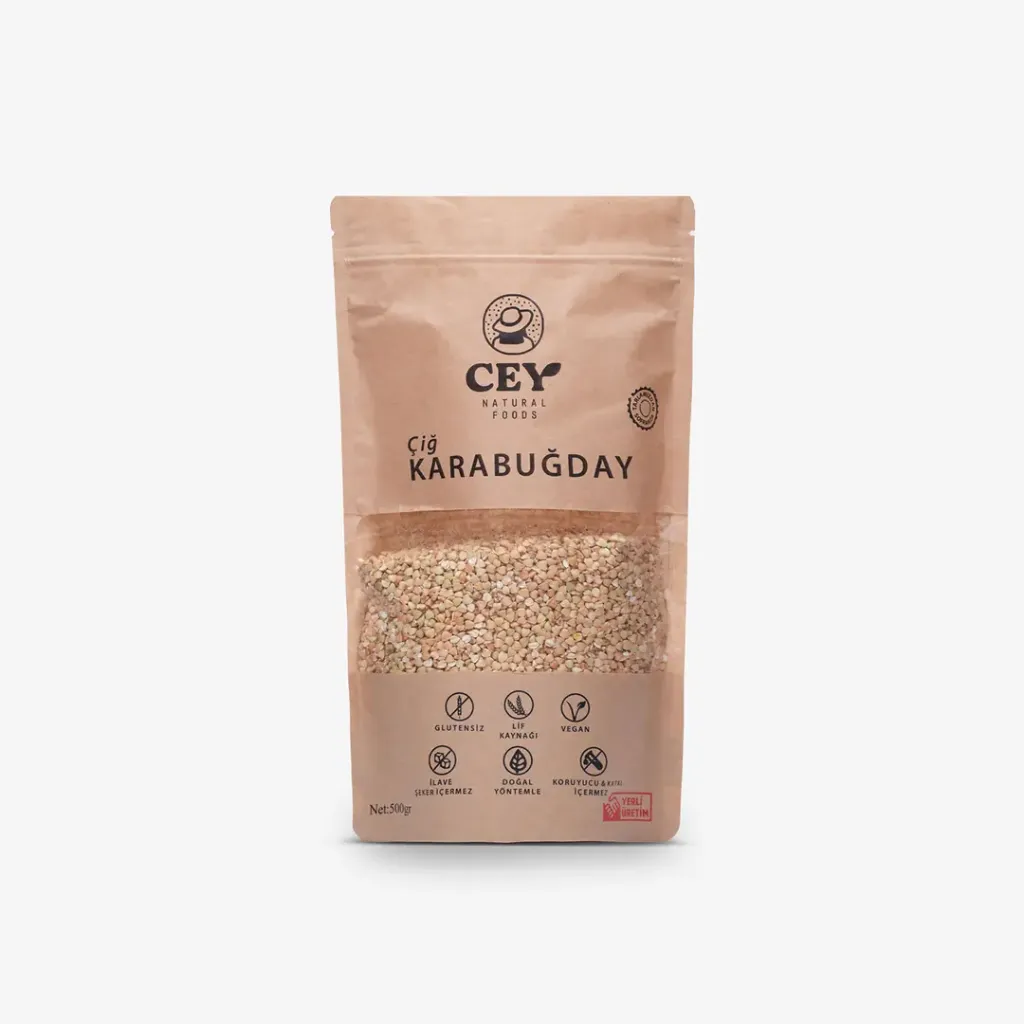 [8682476840070] Cey Natural Çiğ Karabuğday 500 g