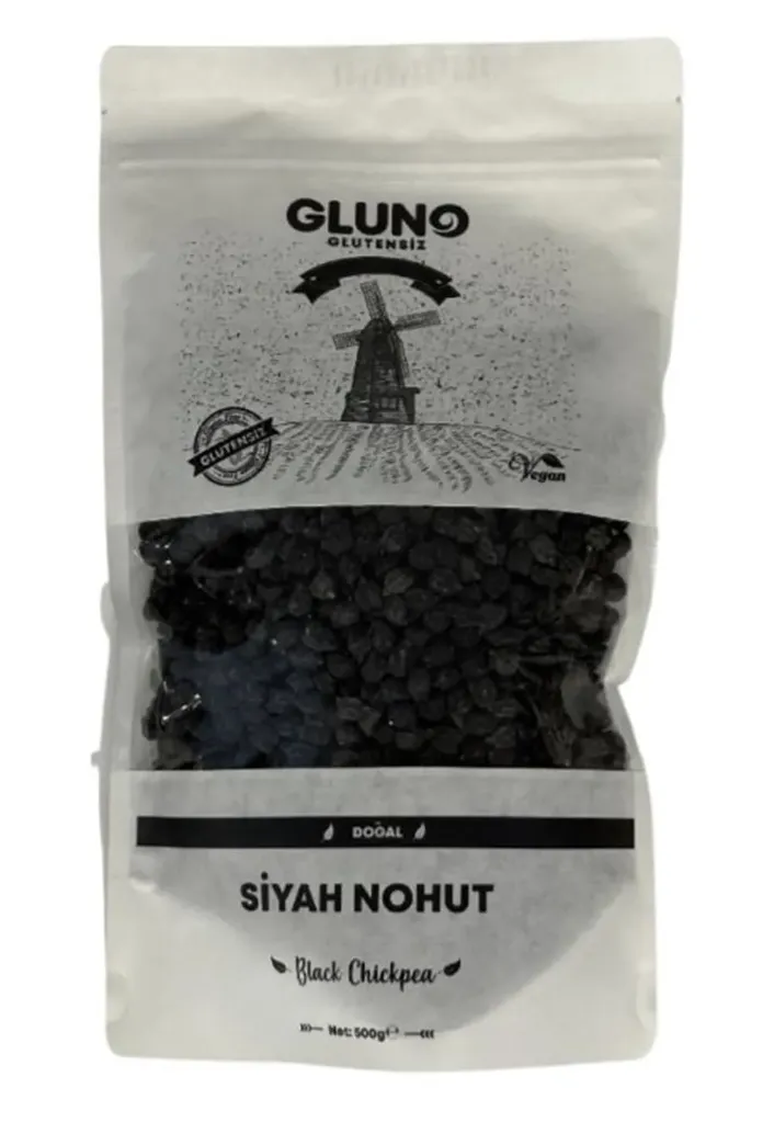 [8681942022835] Gluno Glutensiz Siyah Nohut 500g