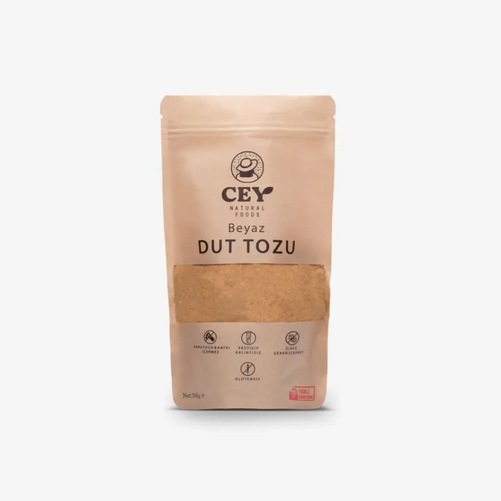 [8682476840292] Cey Natural Beyaz Dut Tozu 300 g