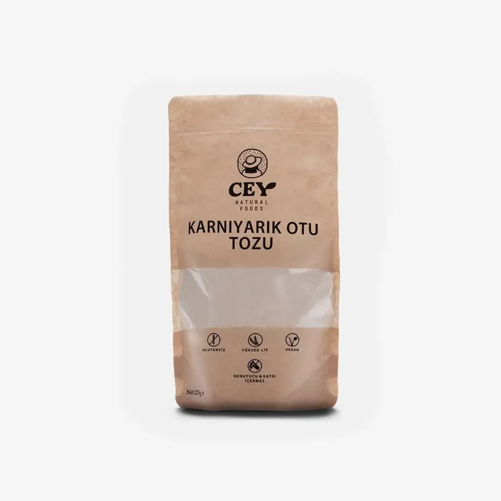 [8682476840377] Cey Natural Karnıyarık Otu Tozu 250 G