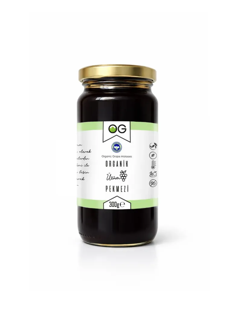 [8682792208653] Og Natural Organik Üzüm Pekmezi 300gr