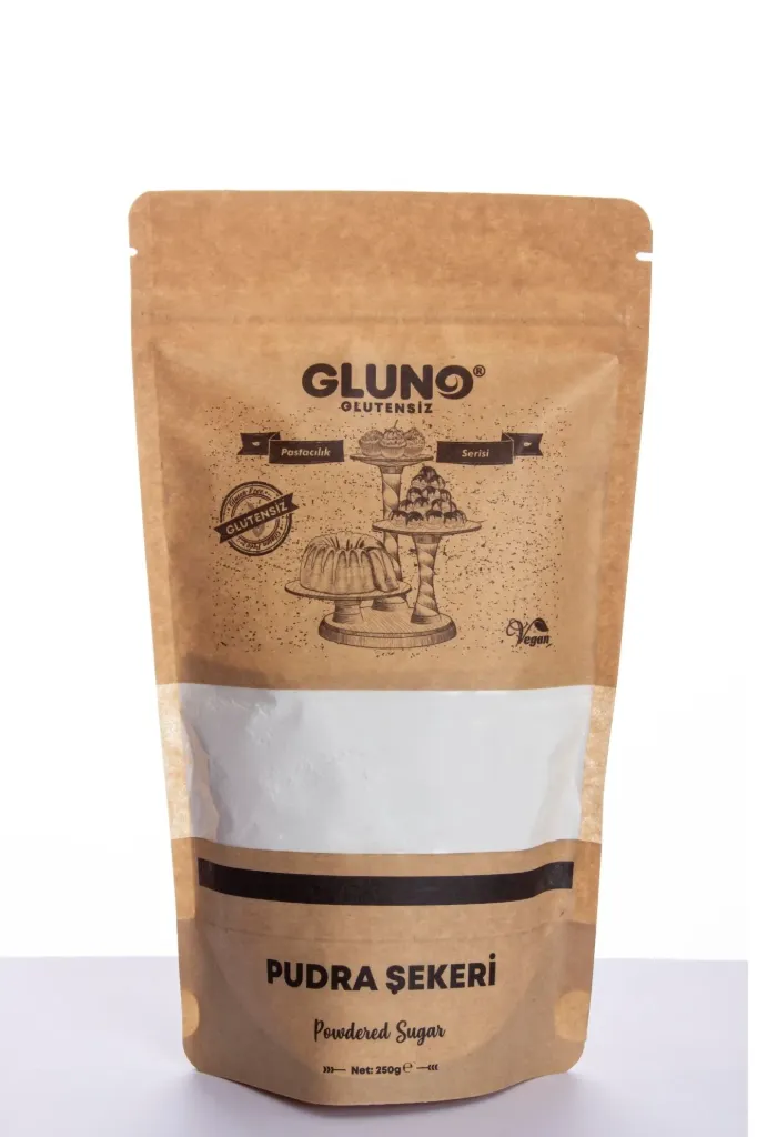 [8681942022361] Gluno Glutensiz Pudra Şekeri 250gr