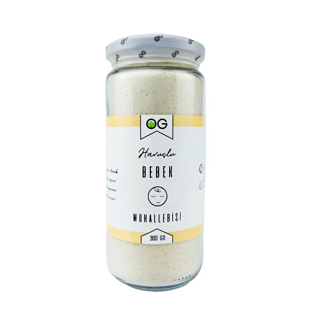 [8682792209186] Og Natural Havuçlu Bebek Muhallebi Karışımı 300gr