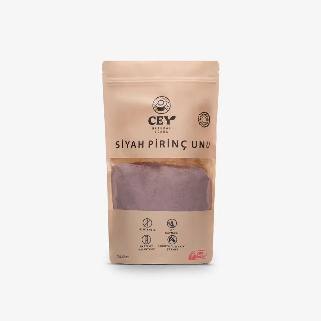 [8682476840230] Cey Siyah Pirinç Unu 500 gr